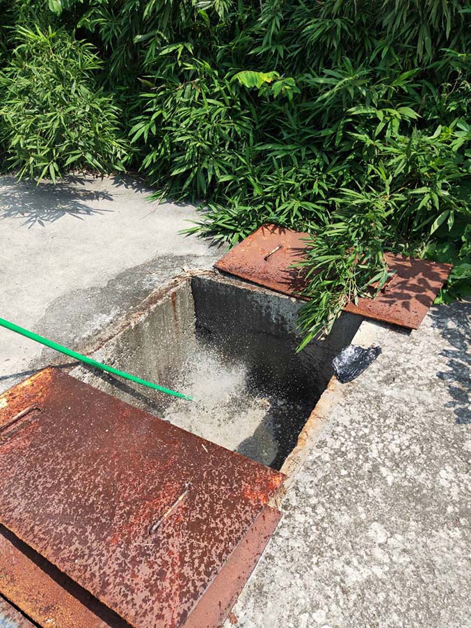 南投竹山水刀清洗水管