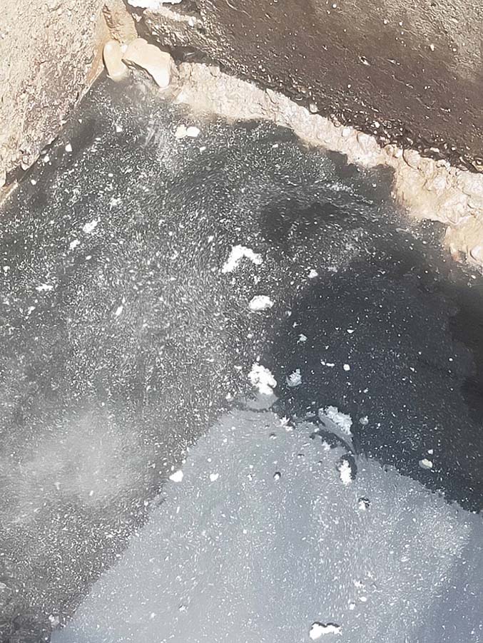 南投竹山水刀清洗水管
